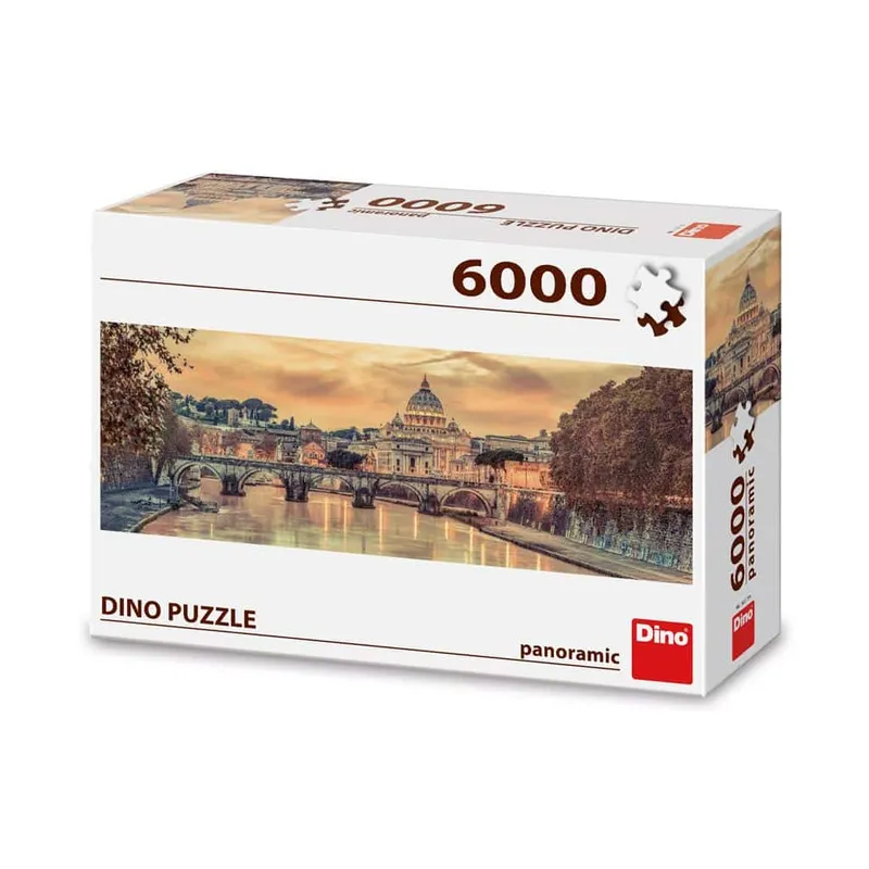 Dino Panoramapussel – Rom, Italien 6000 bitar