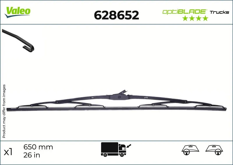 Torkarblad VALEO 628652