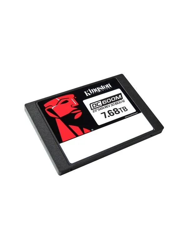 Kingston Data Centre DC600M SSD - 7.6TB - 2.5″ - SATA-600