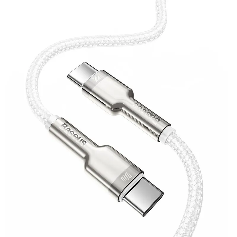 Baseus Cable USB-C to USB-C Cafule 100W 2m (white)