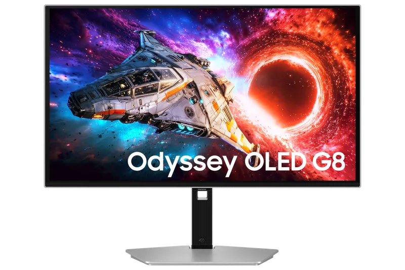 Samsung 27″ Odyssey OLED G8 G80SH 4K UHD 240Hz Gamingskärm