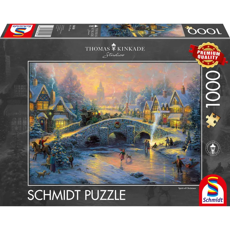 Spirit of Christmas Pussel 1000 bitar, Schmidt
