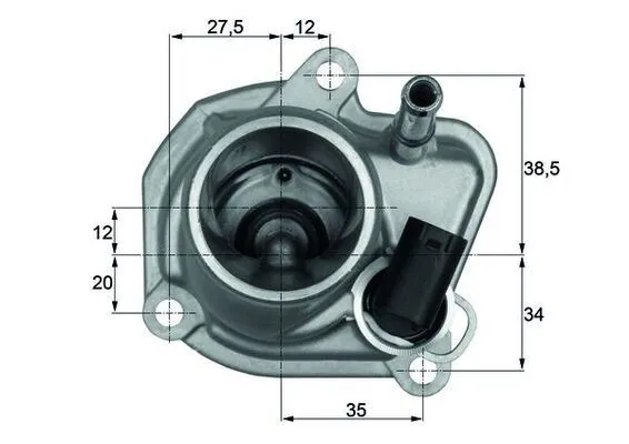 MAHLE LX 1022 Luftfilter