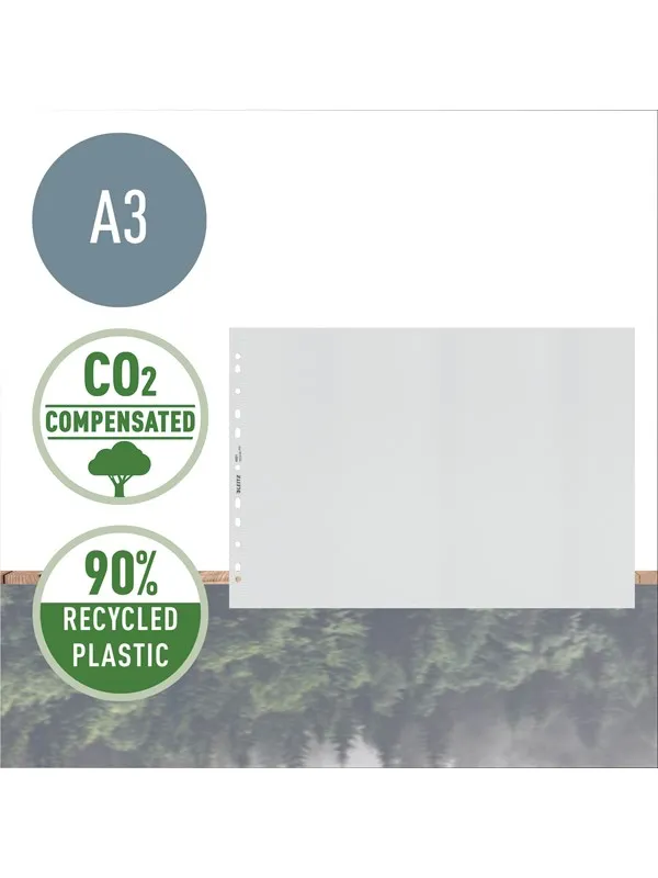 Leitz Recycle A3 Plastficka 100my 25/fp
