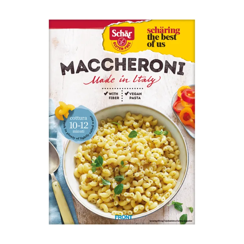 Maccheroni glutenfri - 500g Schär