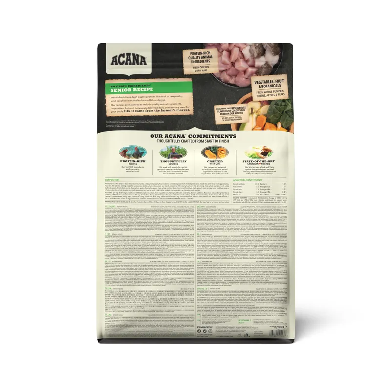 Senior Recipe Torrfoder för hund 2kg