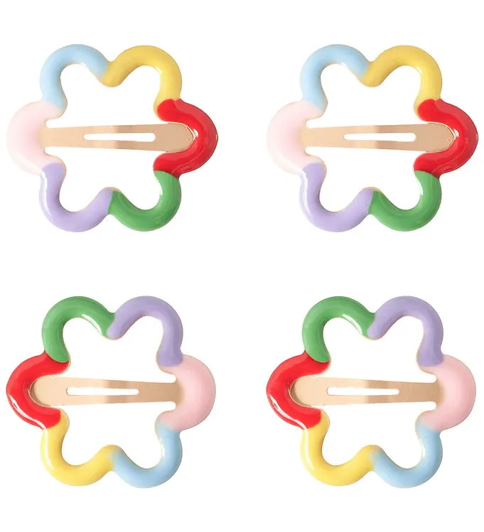 Name It Hårspännen - 4-pack - NmfJibibi - Vagga Rosa