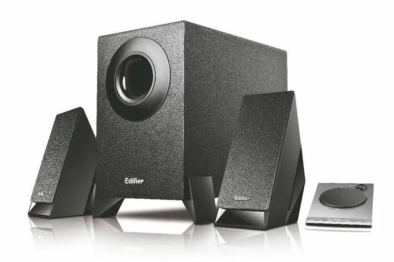 Edifier M1360 Svart 2,1 - 2.1-kanals - Black