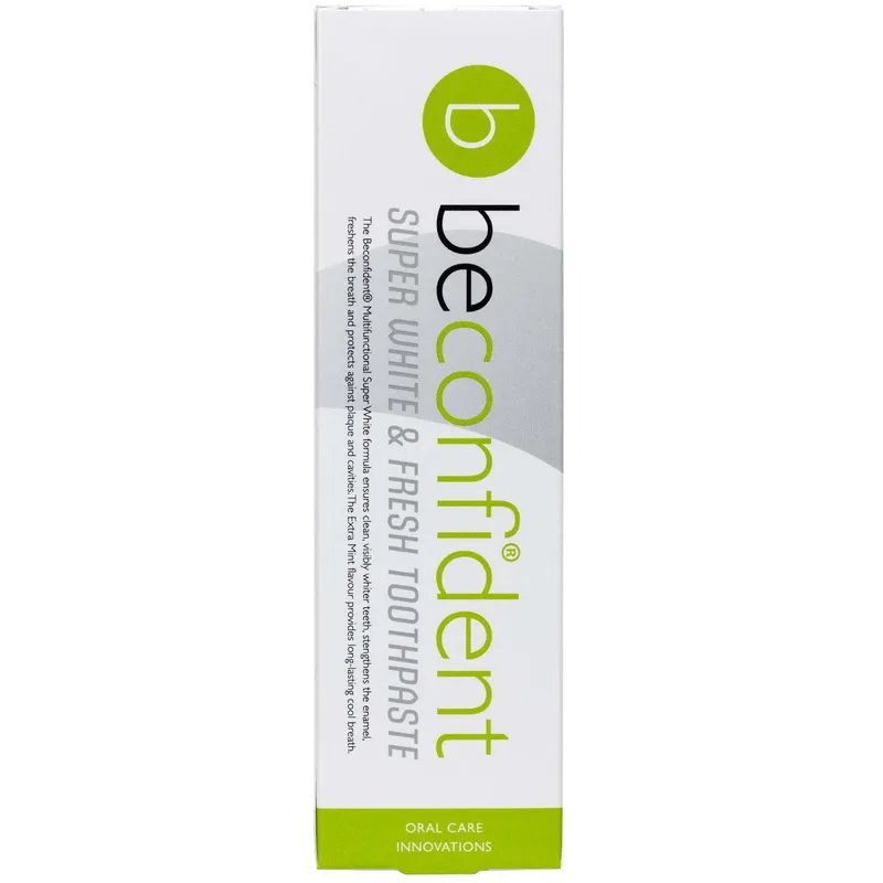 Köp 2 få 20% | Beconfident Multifunctional Whitening Toothpaste Superwhite & Fresh 75 ml
