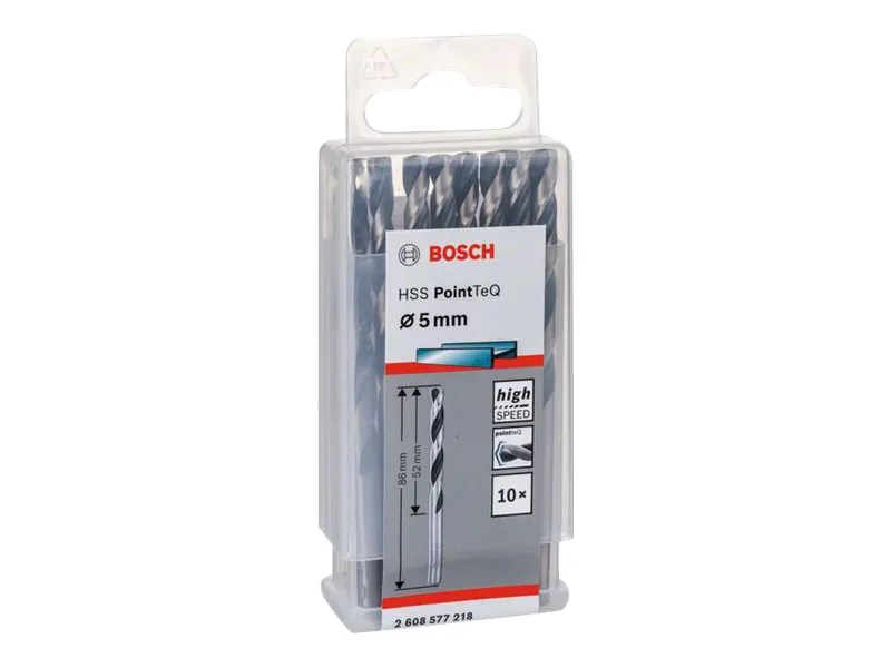 Bosch HSS spiralborrbit med PointTeQ 5,0 mm