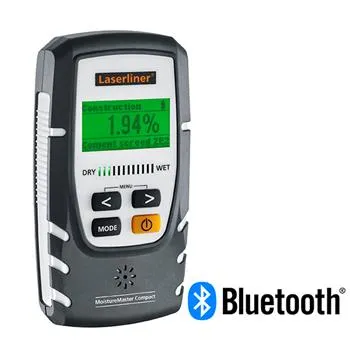 Laserliner MoistureMaster Compact Plus Fuktmätare med Bluetooth