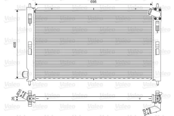 Kylare VALEO 701577