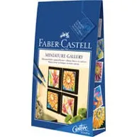 Faber-Castell Miniatyr Galleri Creative Studios Flora, Komplett Pyssel set