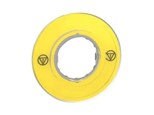 Schneider Electric 3d estop legend plate without tex