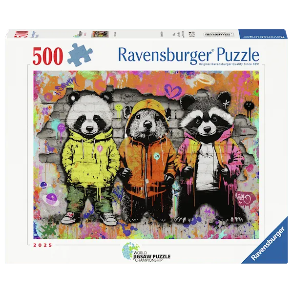 Animal Graffiti Pussel 500 Bitar Ravensburger
