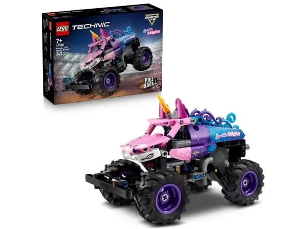 Monster Jam™ Sparkle Smash™ pull-back LEGO Technic (42220)