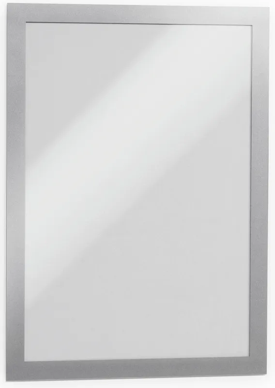 Sign Duraframe® självhäftande A4 silverram – (2 st.)