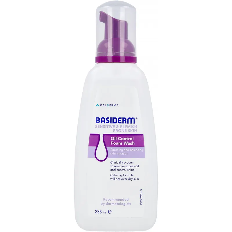 Basiderm Oil Control Foam Wash 235 ml