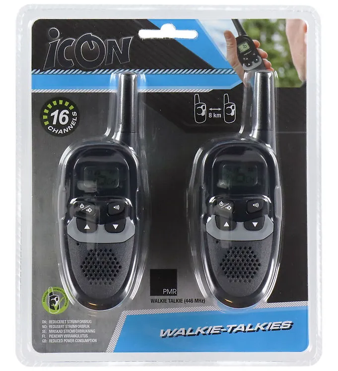 Icon Walkie Talkies 8 km - Leksaksaffären - Leksaksaffären