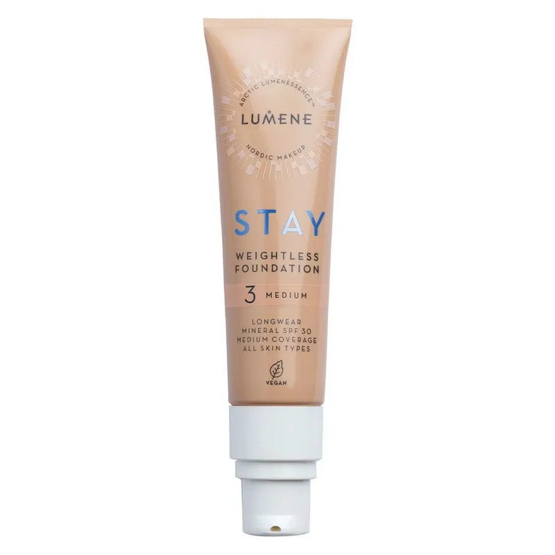 Lumene Stay Weightless Foundation Spf30 Medium 30ml