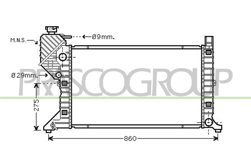 Kylare PRASCO ME915R004