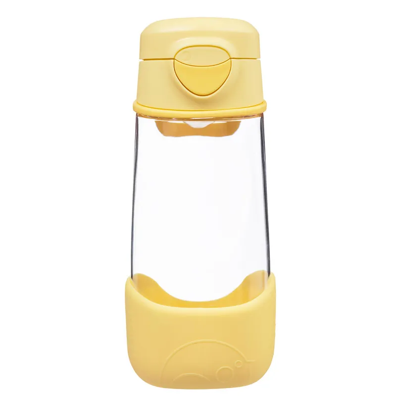b.box Vattenflaska 450 ml med Pip, Lemon Twist