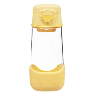 b.box Vattenflaska 450 ml med Pip, Lemon Twist