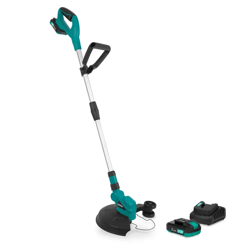 Grästrimmer 20V – 2.0Ah| Inkl. 2 batterier och snabbladdare
