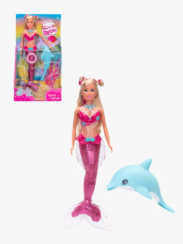 Steffi Love Docka Sjöjungfru Squishy 29 cm
