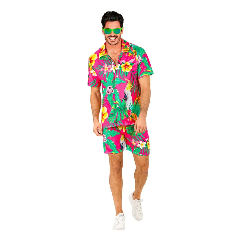 Hawaiidräkt Rosa - Small/Medium
