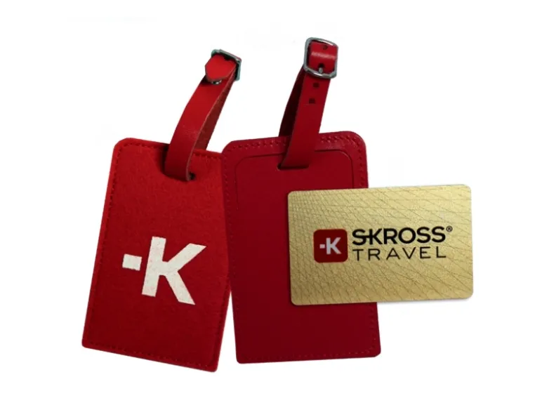 SKross Luggage Tags - Red