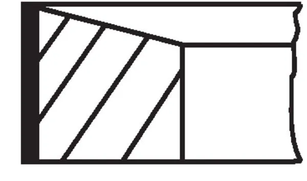 Kolvringsats MAHLE 039 RS 00117 0N1