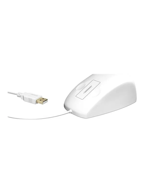 KeySonic KSM-5030M-W - Mouse - 3 knappar - Vit