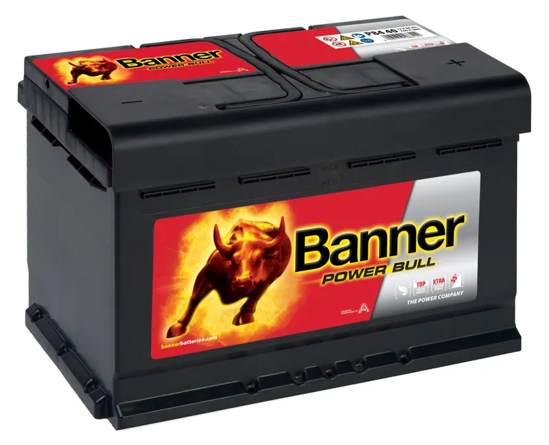 Banner Power Bull P8440M Startbatteri 12V, 84 Ah