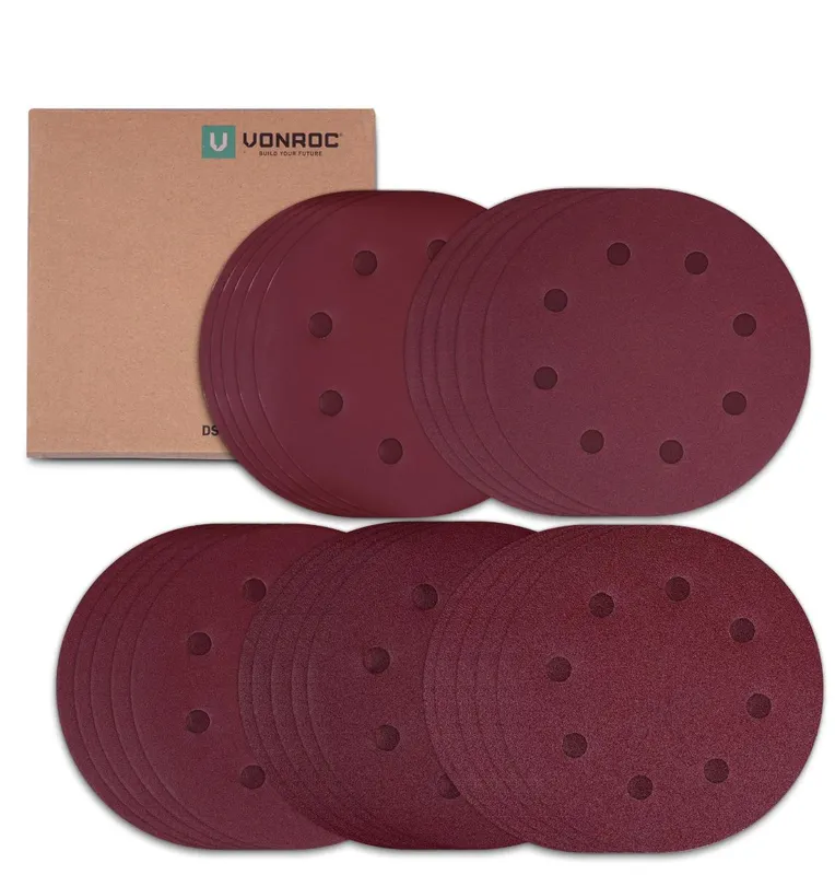 VONROC Slippapper för tak och väggslip | 180mm - 25st