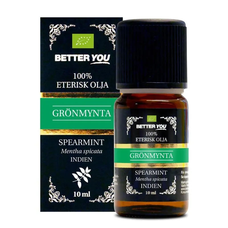 BETTER YOU Better You Eterisk Grönmyntaolja EKO 10 ml
