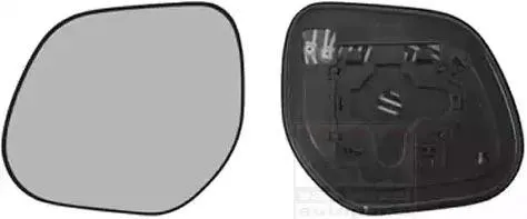 Backspegelglas VAN WEZEL 0990837