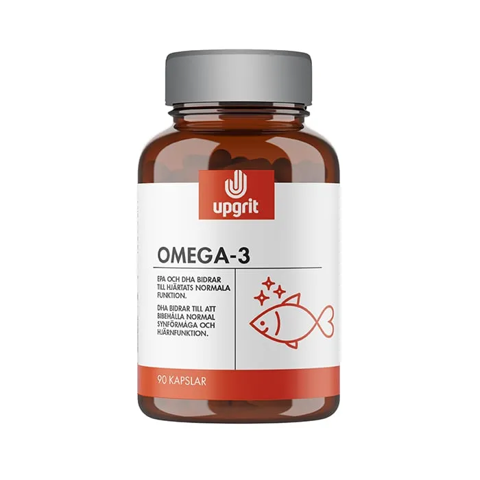 Omega-3 90 kapslar - Upgrit