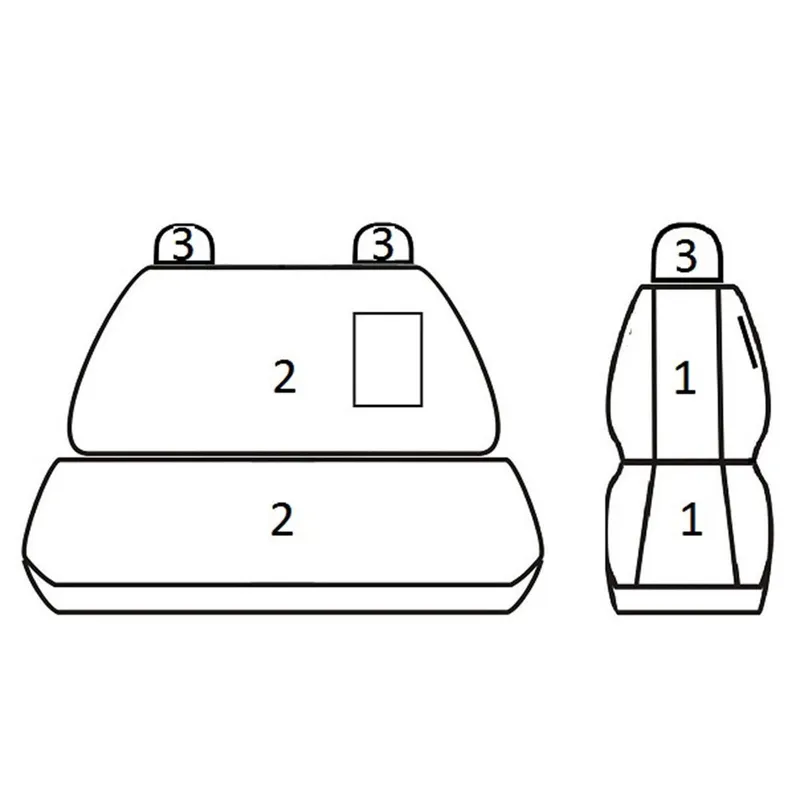 Bilsätesskydd ATRA S-/32_T06