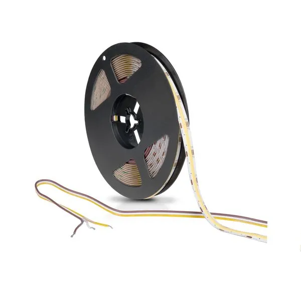 LED-list AGGE COB 24V CCT – 16W/m / 2700-6500K / IP20/IP65, 500 cm / IP65 (fuktiga utrymmen)