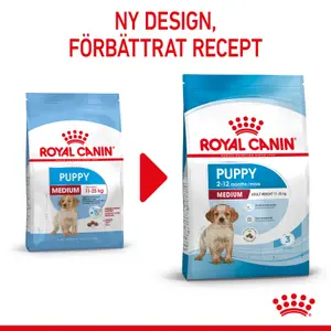 Royal Canin MEDIUM Puppy Torrfoder för hundvalp 15 kg