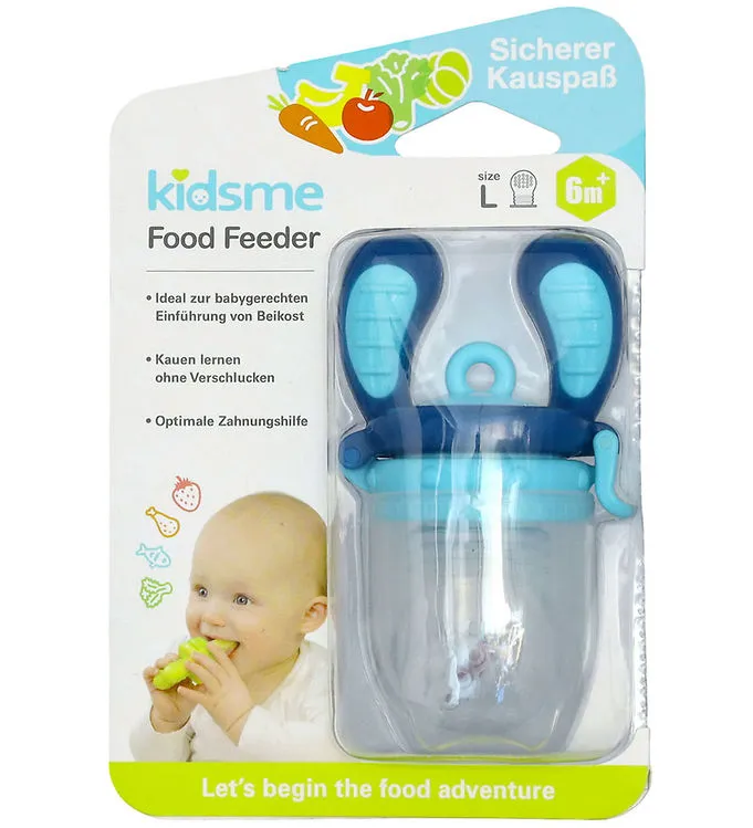 Kidsme foodfeeder aquamarine 6m+ (1-p) - (large) 1 st