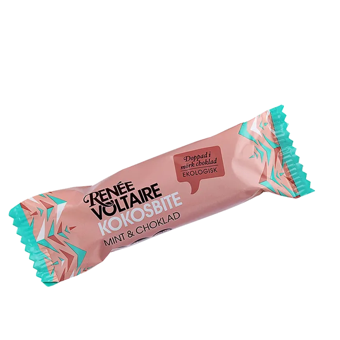 Renee Voltaire Kokosbite, 40 g, Mint & Choklad