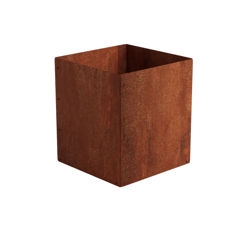 BLOMKRUKA ODLA CORTEN 35X35X40CM | Beijerbygg Byggmaterial