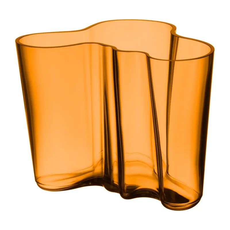 IIttala - Aalto - Vas 160 mm koppar Design Alvar Aalto