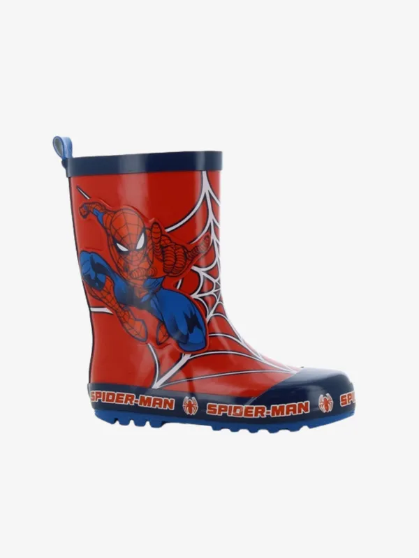 Marvel Spider-Man Gummistövlar, Red/Navy, 33