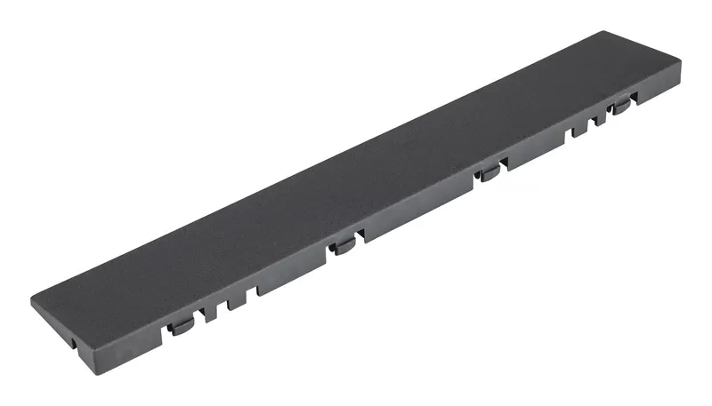 PELA 532220 Kantlist till garagegolv, 10-pack Grå