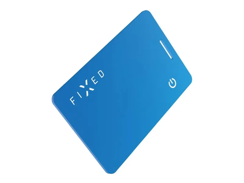 FIXED Tag Card Tracker for Apple Find My Blue
