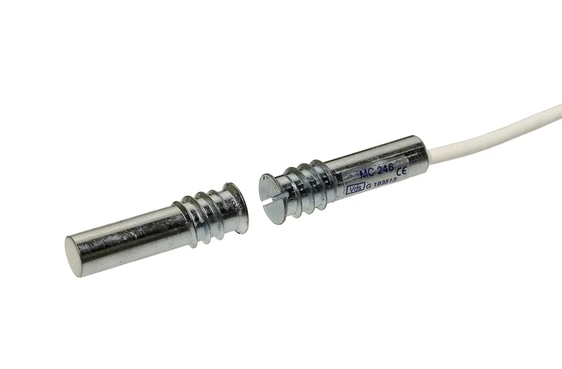 Alarmtech MC 255-P5,6K-6 Magnetkontakt 6 m kabel motstånd 5.6K ohm