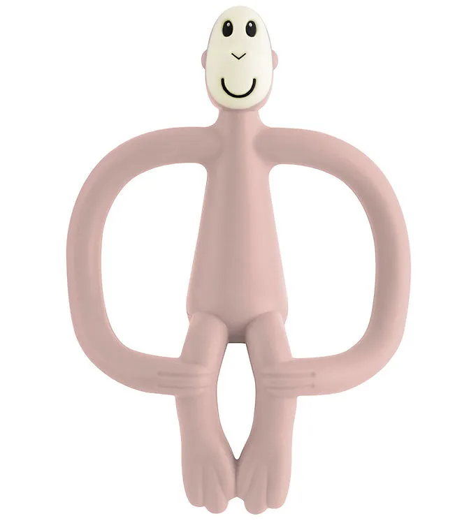 Matchstick Monkey Bitring - Monkey Tandsjukdomar - Dusty Pink